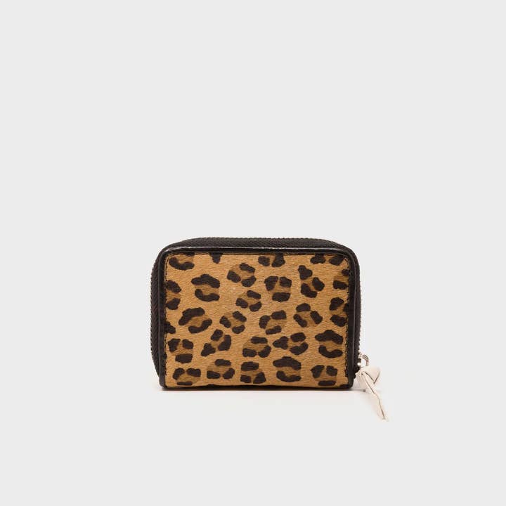 Min & Mon - Wholesale Wallet - Women's - Frodo Animal Print Leather Zip Around Wallet - All Over Eyes Embroidery2