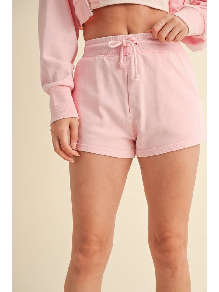 KIMBERLY C - Wholesale Korte broeken - Dames - Mineral Wash Shorts35