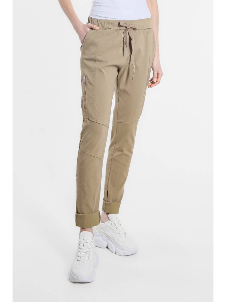 TINA Stephens Italy/Tees By Tina - Wholesale Pants - Women's - Danica Side Zipper Pant (PL155)53