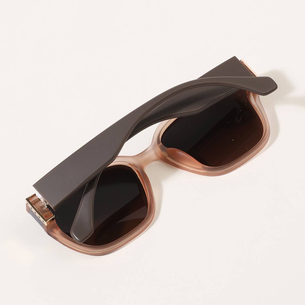  ASSORTED COLOR Semi-Transparent Frame Design Fashion Sunglasses for wholesale on Faire13