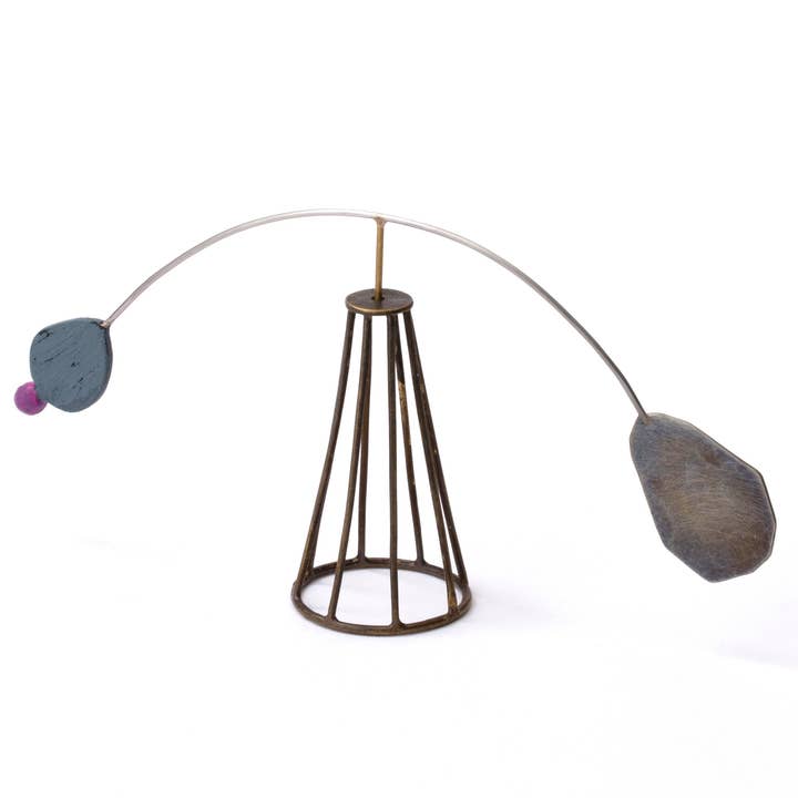 Peignoir Blue Pink Dot pour la vente par HiNGE Dept. Accessory