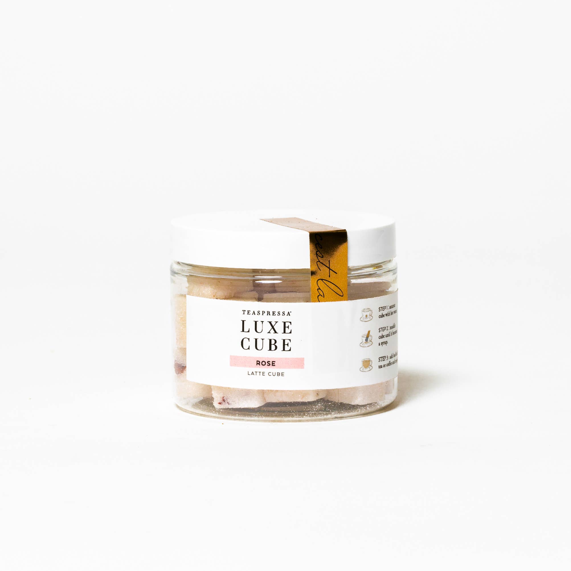 TEASPRESSA | LUXE Mixer Cube – Mistura de bebida por atacado – ROSE | Cubo Barista LUXE2