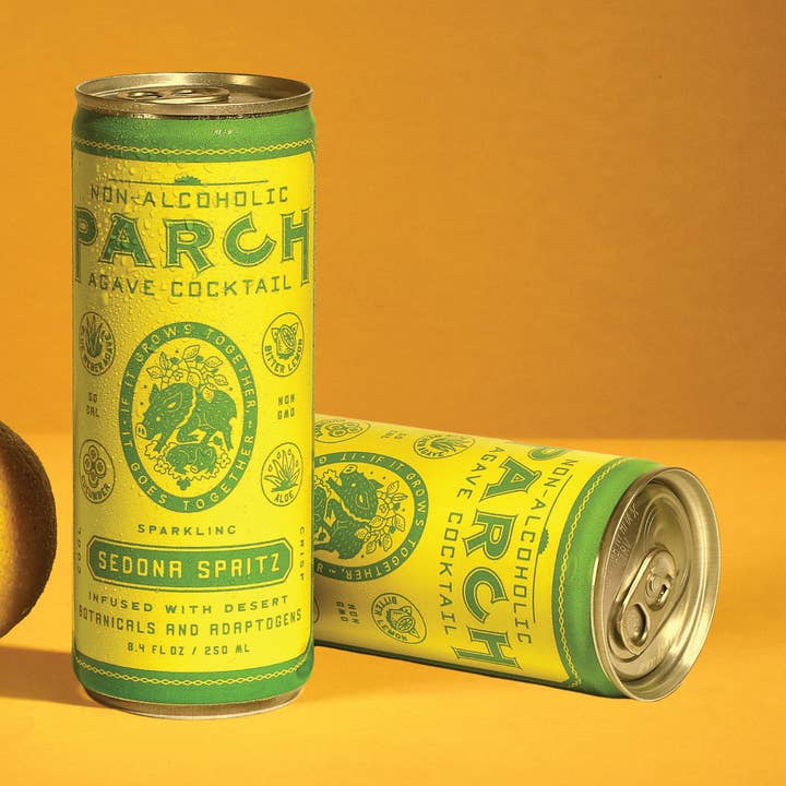 PARCH Sedona Spritz Non-Alc Agave Cocktail (24 cans) for wholesale by Parch Spirits Co.