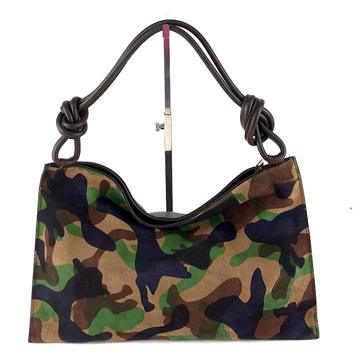 SACOLA SLOUCHY PLATA NODO MATCH CAMUFLAGE CAMUFLAGE CAMUFLAGE CAMUFLAGE por atacado de MILANO AMOUR