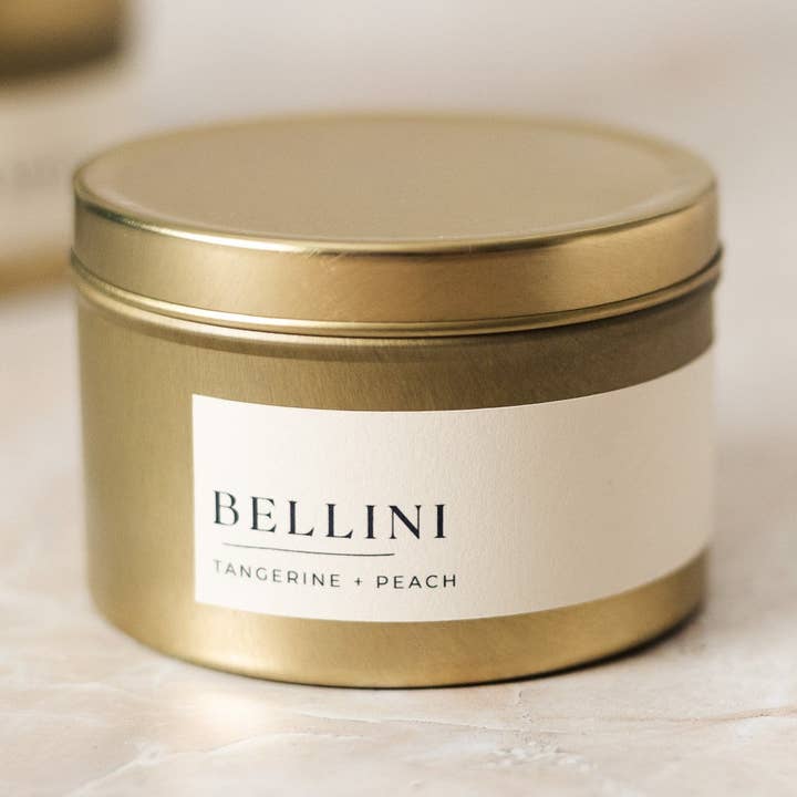 Bellini Candle (Tangerine & Peach) for wholesale by Solana