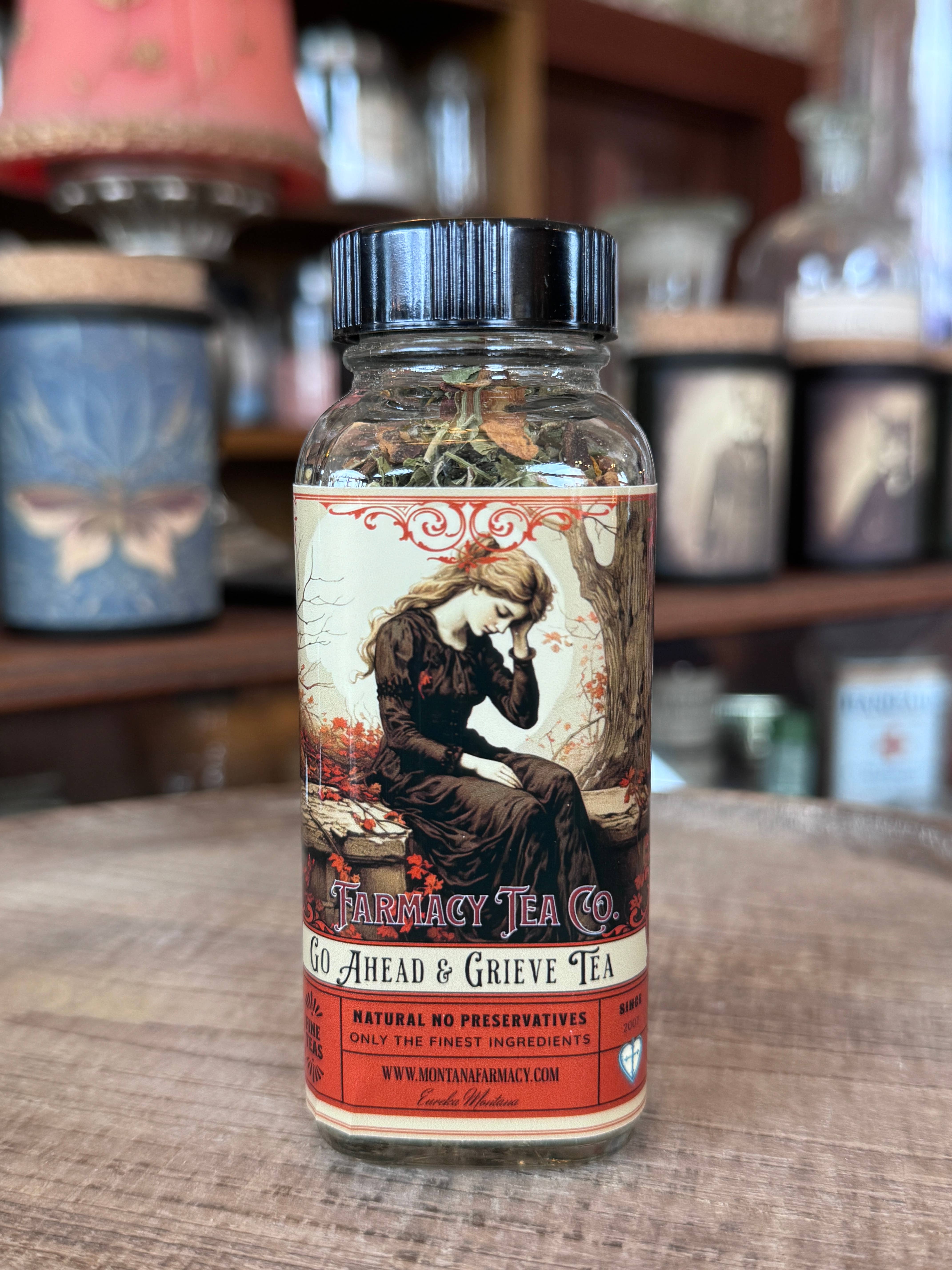 Montana Farmacy - Wholesale Loose Tea - Go ahead & Grieve, Victorian Mourning tea for grief and loss1