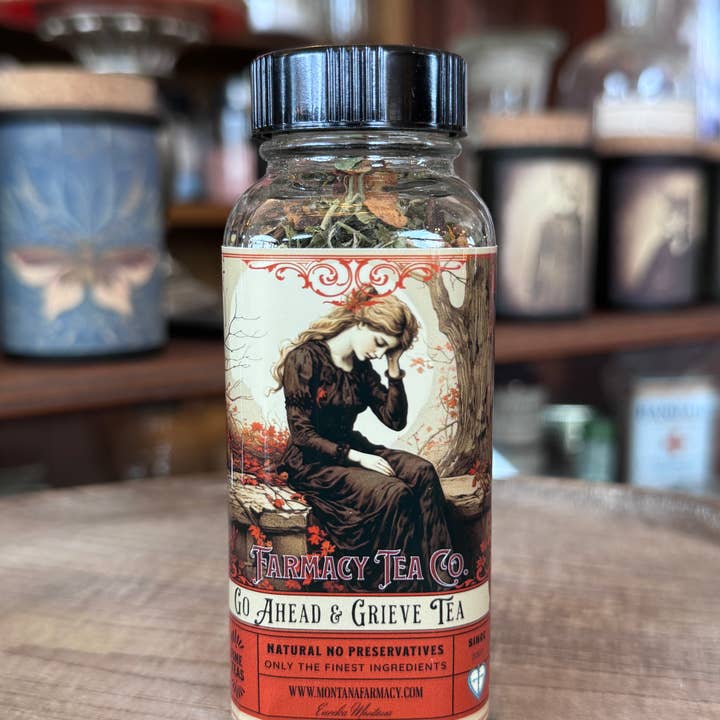 Montana Farmacy - Wholesale Loose Tea - Go ahead & Grieve, Victorian Mourning tea for grief and loss1