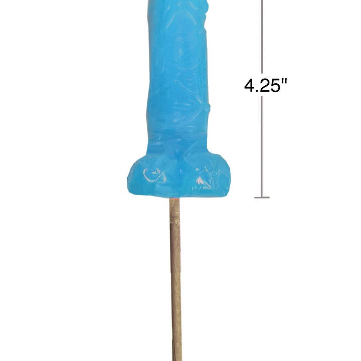 Little Genie Productions - Wholesale Lollipop - COCKtails- Cocktail Inspired Penis Lollipop- Blue Raspberry Adios Mother F*cker 🫐4