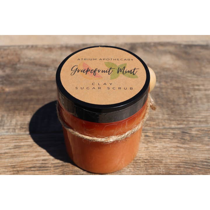 Sugar Scrub - Grapefruit Mint for wholesale by Atrium Apothecary Inc
