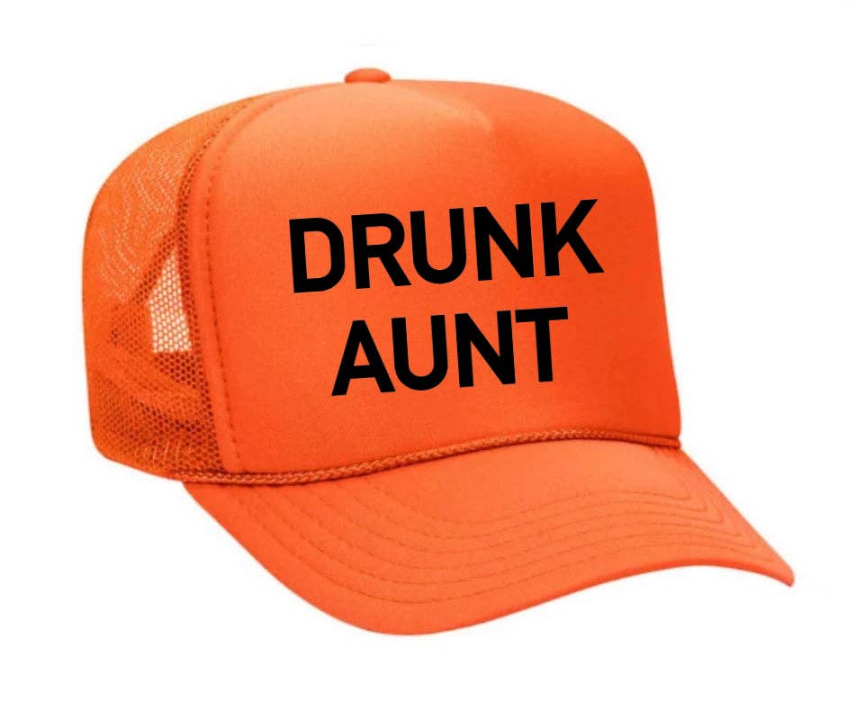Inappropriate Trucker Hats - Wholesale Trucker Hat - Women's - Drunk Aunt Trucker Hat19