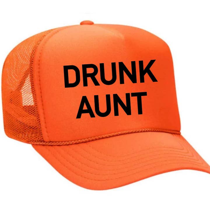 Inappropriate Trucker Hats - Wholesale Trucker Hat - Women's - Drunk Aunt Trucker Hat19