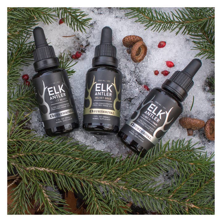 Surthrival – wholesale Oral supplement/vitamin – Elk Antler Velvet Platinum1