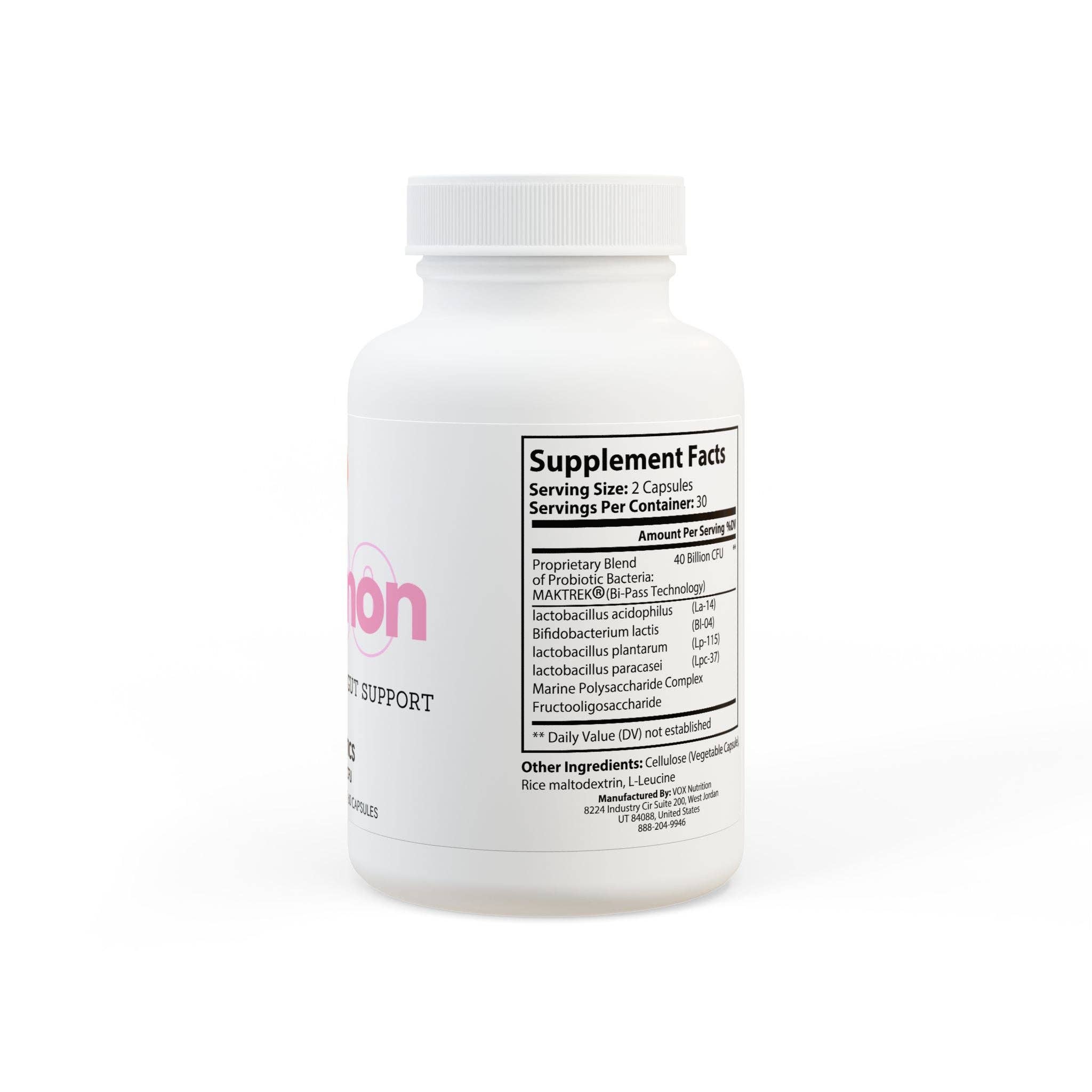 White bottle cap Harmon Probiotics Supplement (60 Capsules) for wholesale on Faire1