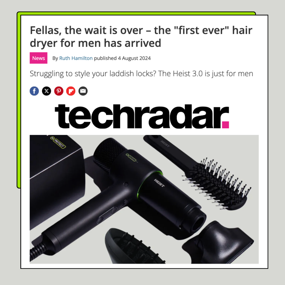 Heist – wholesale Hair dryer – Heist 3.0: Men's Hair Dryer & Styling Kit 7