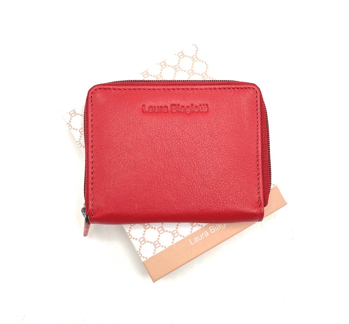 Suie Valentini srl - Wholesale Wallet - Women's - Genuine leather wallet, for women, Laura Biagiotti, art. LB24764-213