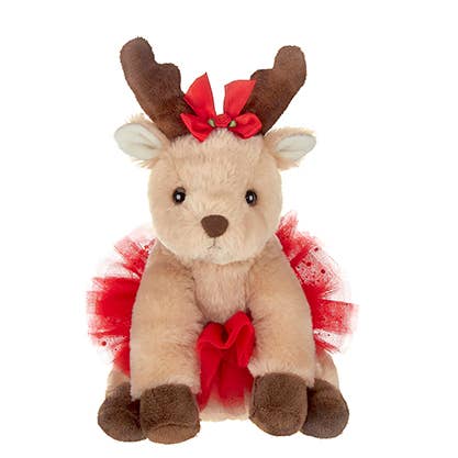 Darling Dancer the Ballerina Christmas Reindeer for wholesale by Bearington Collection
