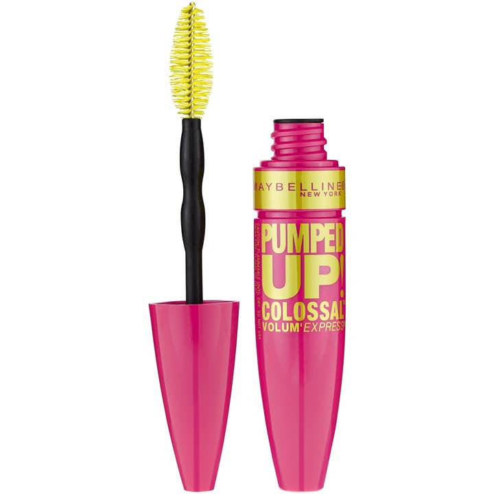 Maybelline Volum Express Pumped Up, Colossal Máscara Lavable, Glam Negro para venta al por mayor de Super Stock Wholesale