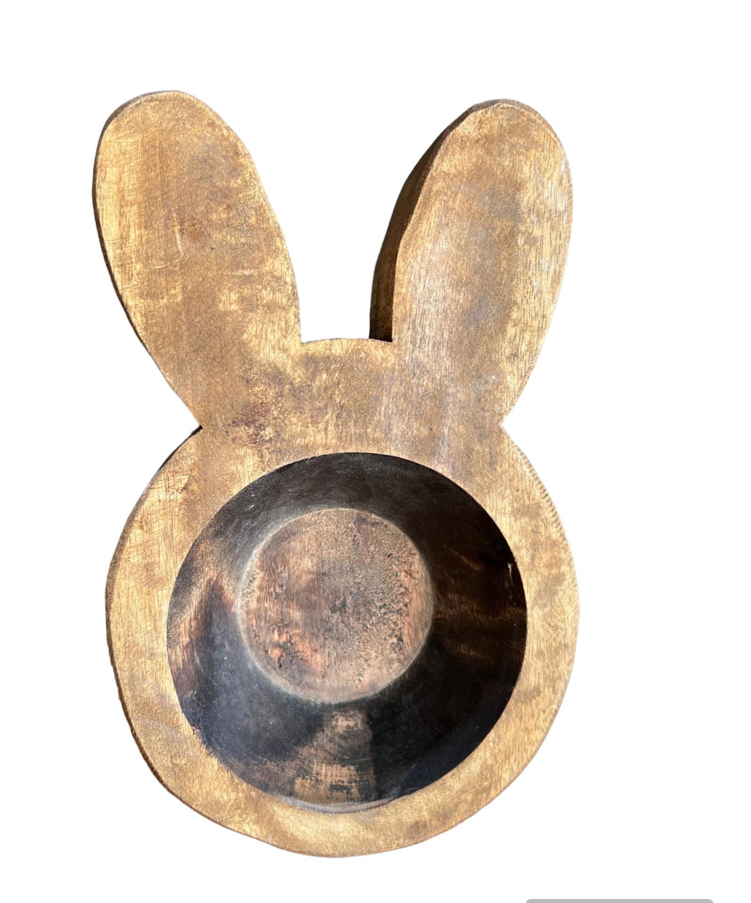 Luises Perez Imports LLC - Wholesale Decorative Plate/Dish/Bowl - Premium Bunny head wood bowl1