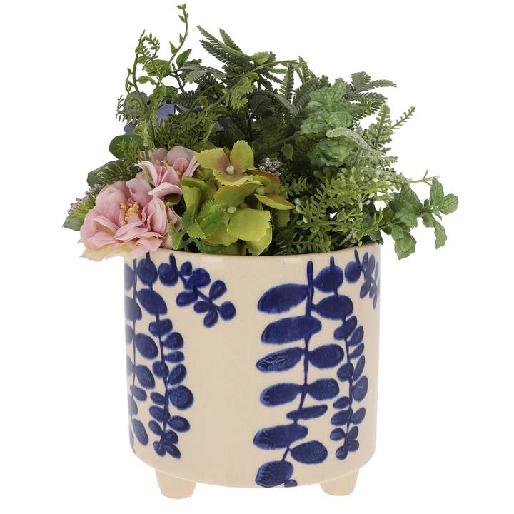Joe Davies - Wholesale Plant Pot - Cobalt Planters With Feet vSml4