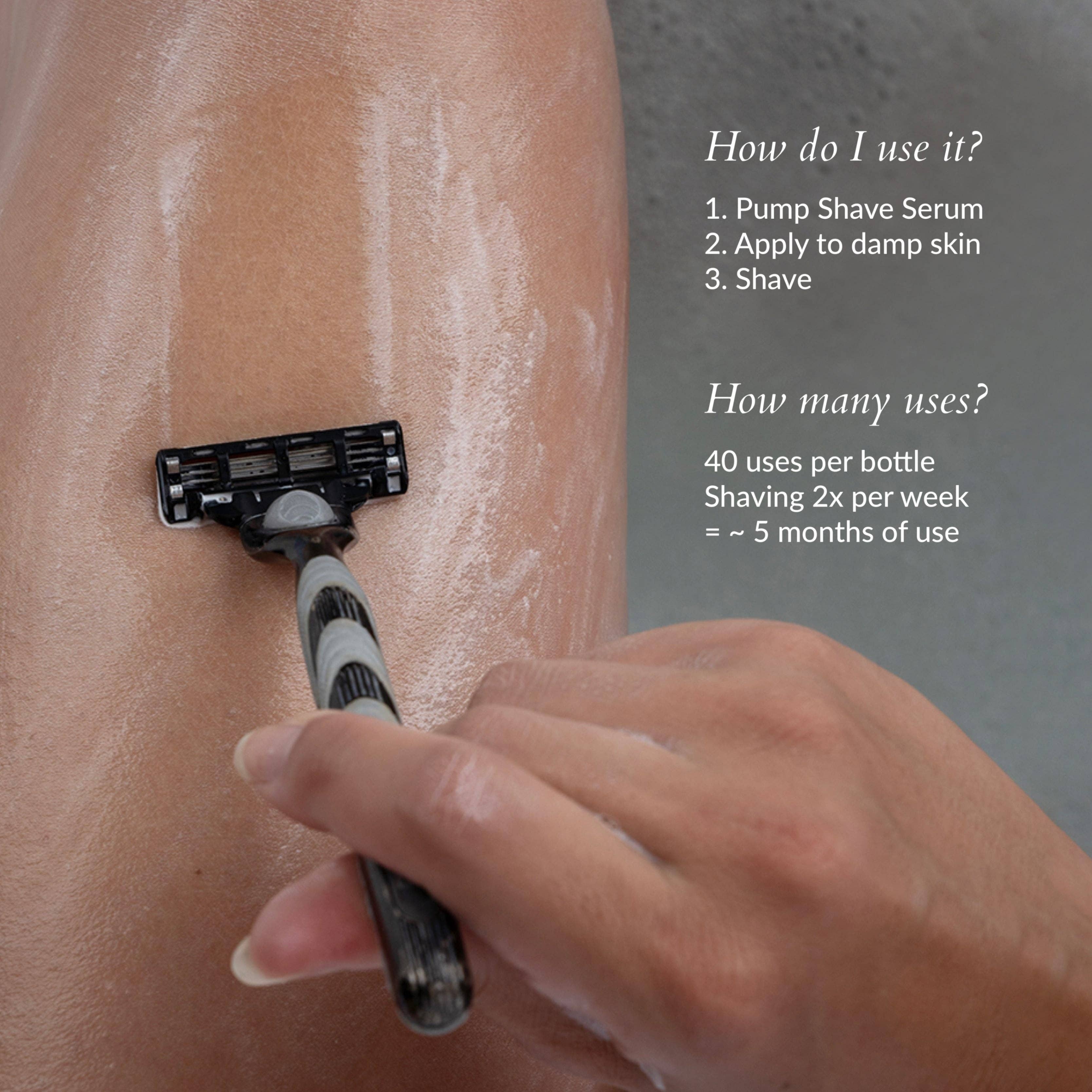 Jazeena - Wholesale Bath/Body Oil - Soothing Shave Serum | Irritation-Free, Chamomile-Rich 200ml4