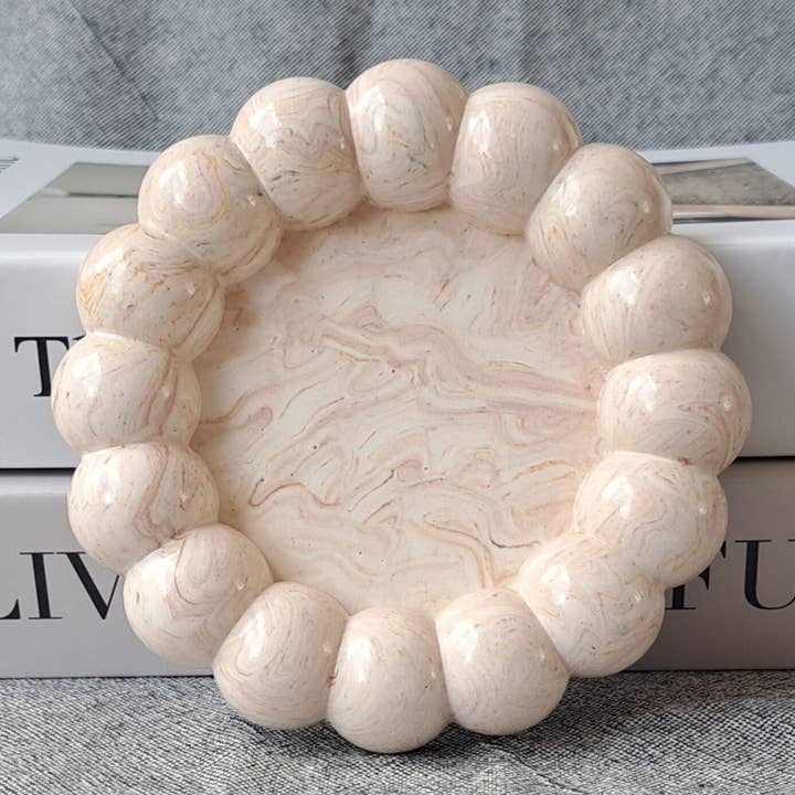 Tallrik Bubble Höst - Rund för wholesale av Flor de Luz | Velas & Decoração