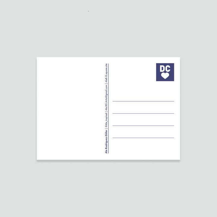 Ale inspired - Wholesale Postcard - Panda Fall Postcard1