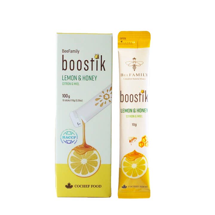 Lemon Honey Sticks for wholesale by BeeFAMILY