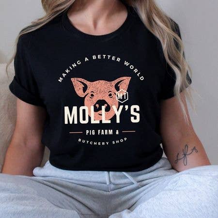 Little Smut Closet - Wholesale T-Shirt (Graphic) - Women's - Officially Licensed HD Carlton Where's Molly Shirt4