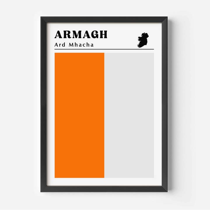 Breeze & Bubbles - Wholesale Art Print - Armagh Flag Print A4
