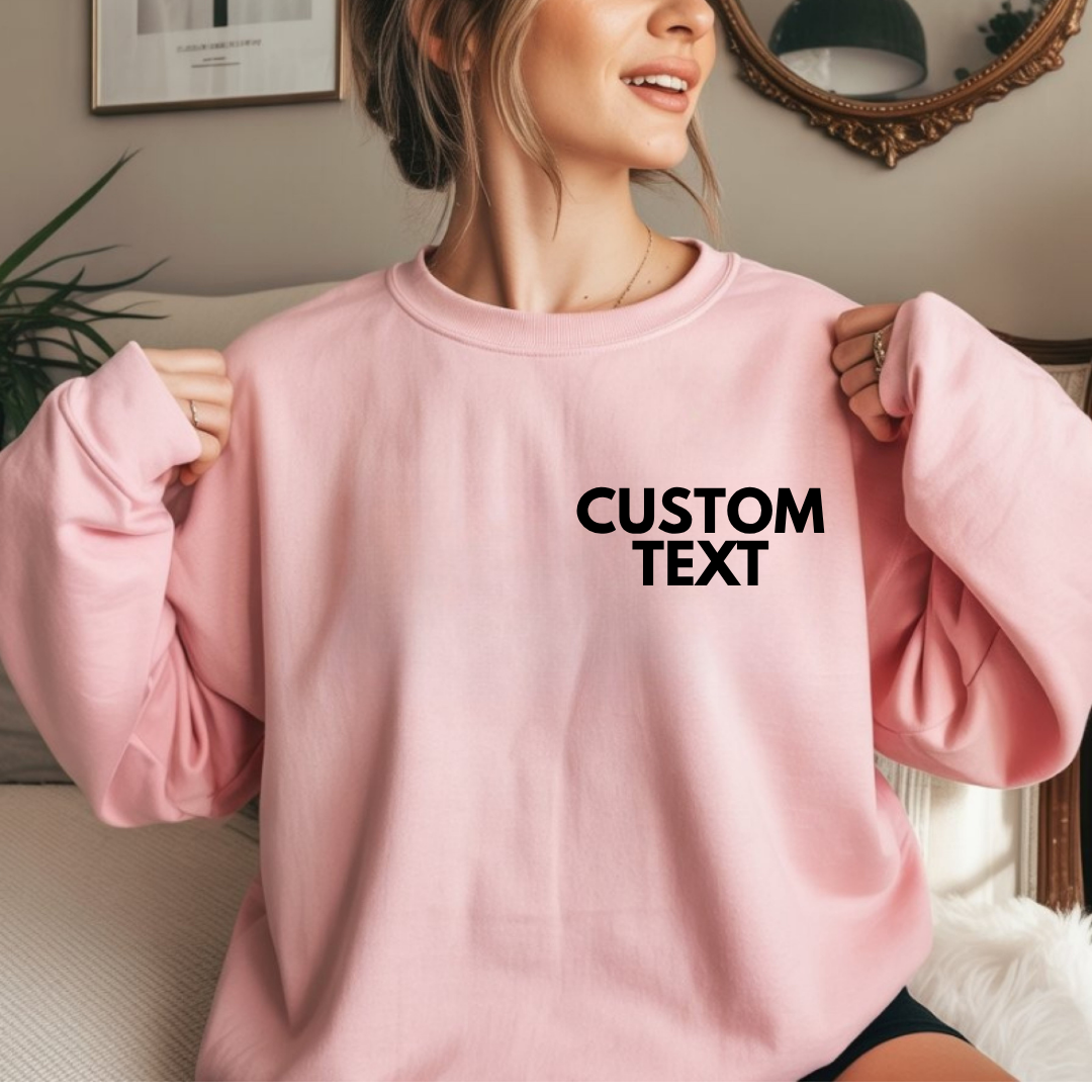 TheWorldOfMYes - Wholesale Hoodie - Women's - Custom Text Hoodie, Sweatshirt & Tee, Unisex Custom Shirt1