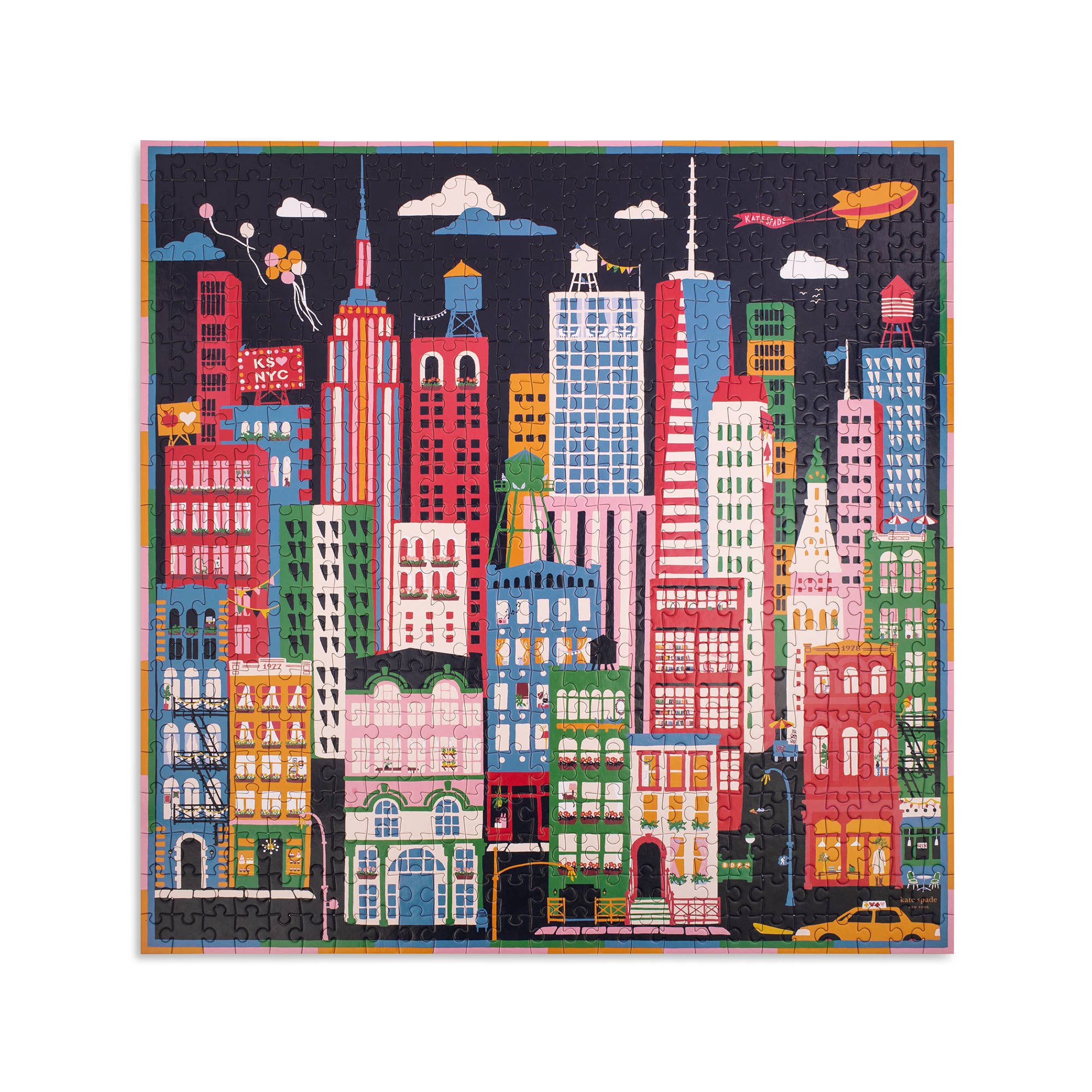 Kate Spade New York by Lifeguard Press - Vente Puzzle – adulte - Puzzle, La ville qui ne dort jamais1