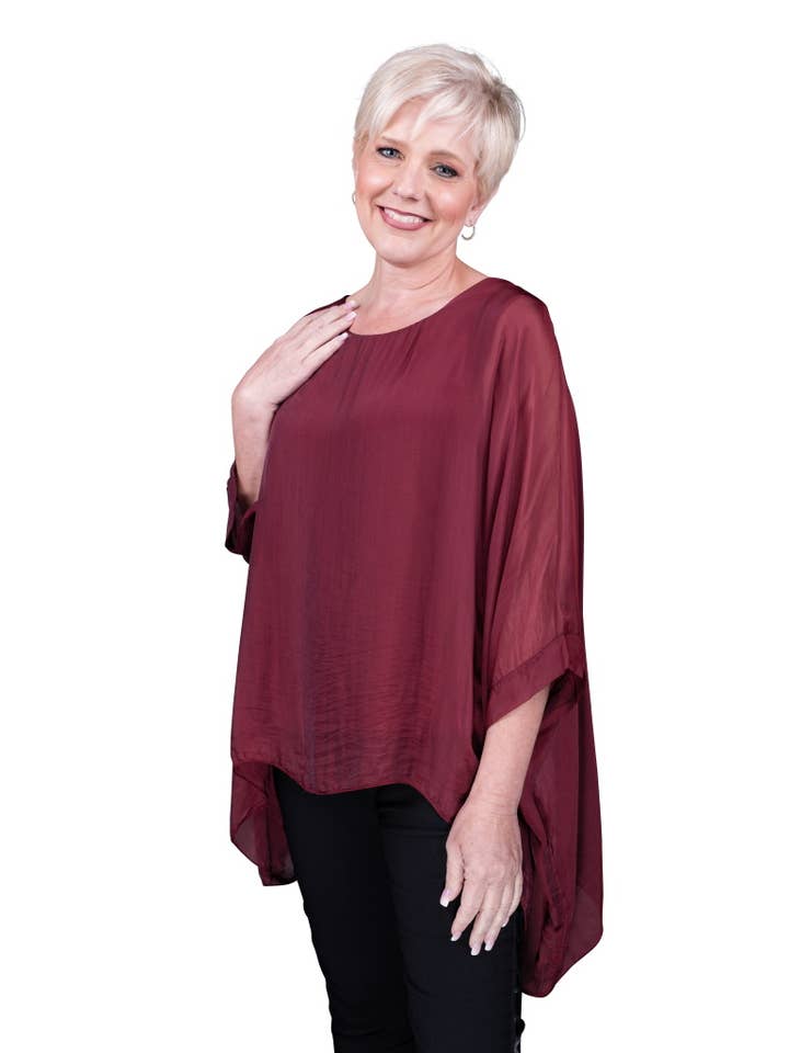 TINA Stephens Italy/Tees By Tina - Wholesale Kaftan - Women's - Sofia Silk Kaftan (BQ201)26