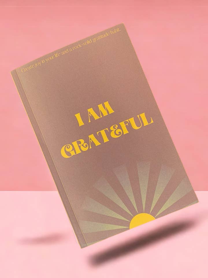 I Am Grateful Journal for wholesale by WaxT & Co.