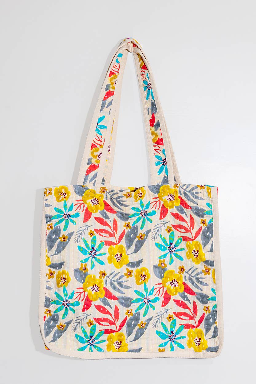 Sevya Handmade – Engroshandel Tote bag - Dame – Kantha indkøbsnet fra Sevya Handmade7