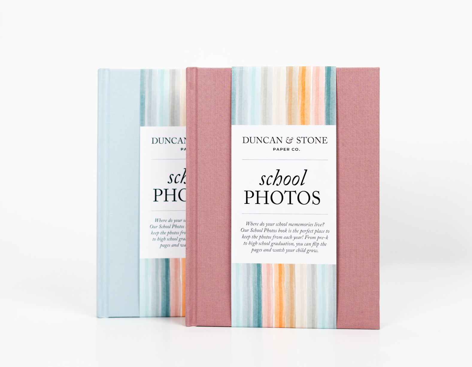 Duncan & Stone Paper Co. - Venta al por mayor Libro de recuerdos - Niños y bebés - Libro de Recuerdos Escolares | Álbum de Fotos Escolar Duradero2