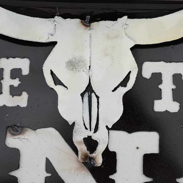 My Amigos Imports - Wholesale Sign - Welcome to the Ranch Sign-35x15H-Wall-Tailgate Design3