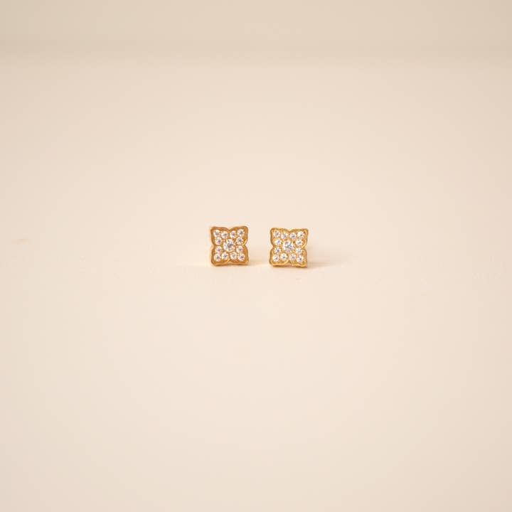 Lucky Clover Flatbacks for wholesale by Syd Squared Jewelry