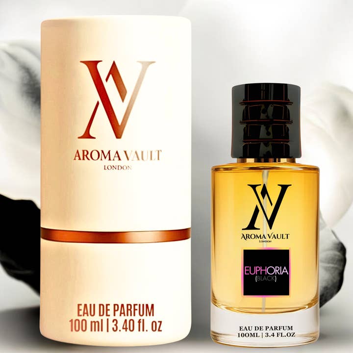 The aroma vault - Venta al por mayor Perfumes/agua de colonia - Inspirado en Black Opium | Euforia (negro)