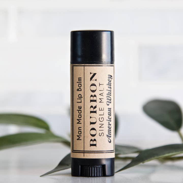The Little Flower Soap Co - Wholesale Lip Balm - Men's - Bourbon Lip Balm