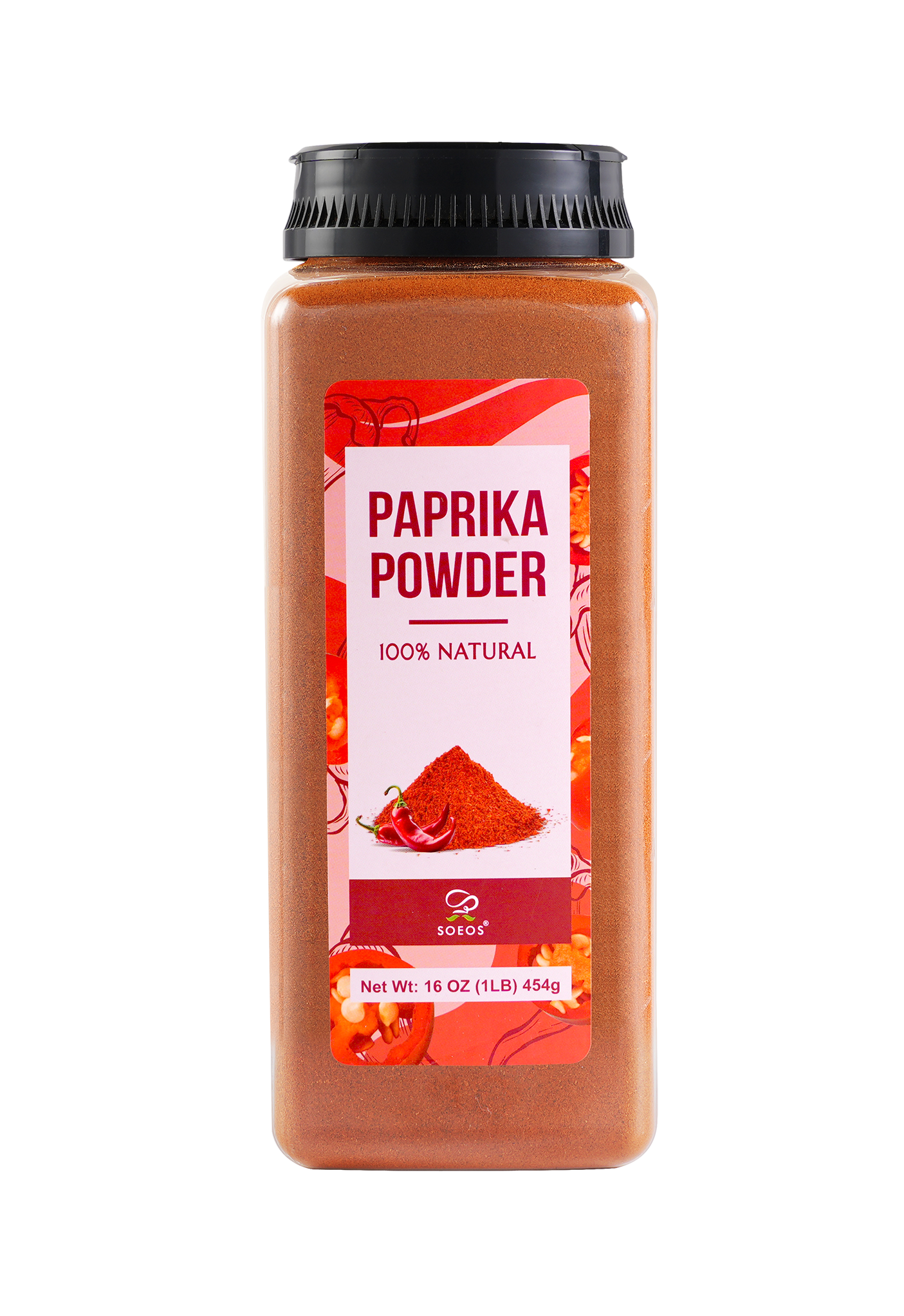 soeos - Wholesale Dried Spice - Soeos Paprika Powder, 16 oz0