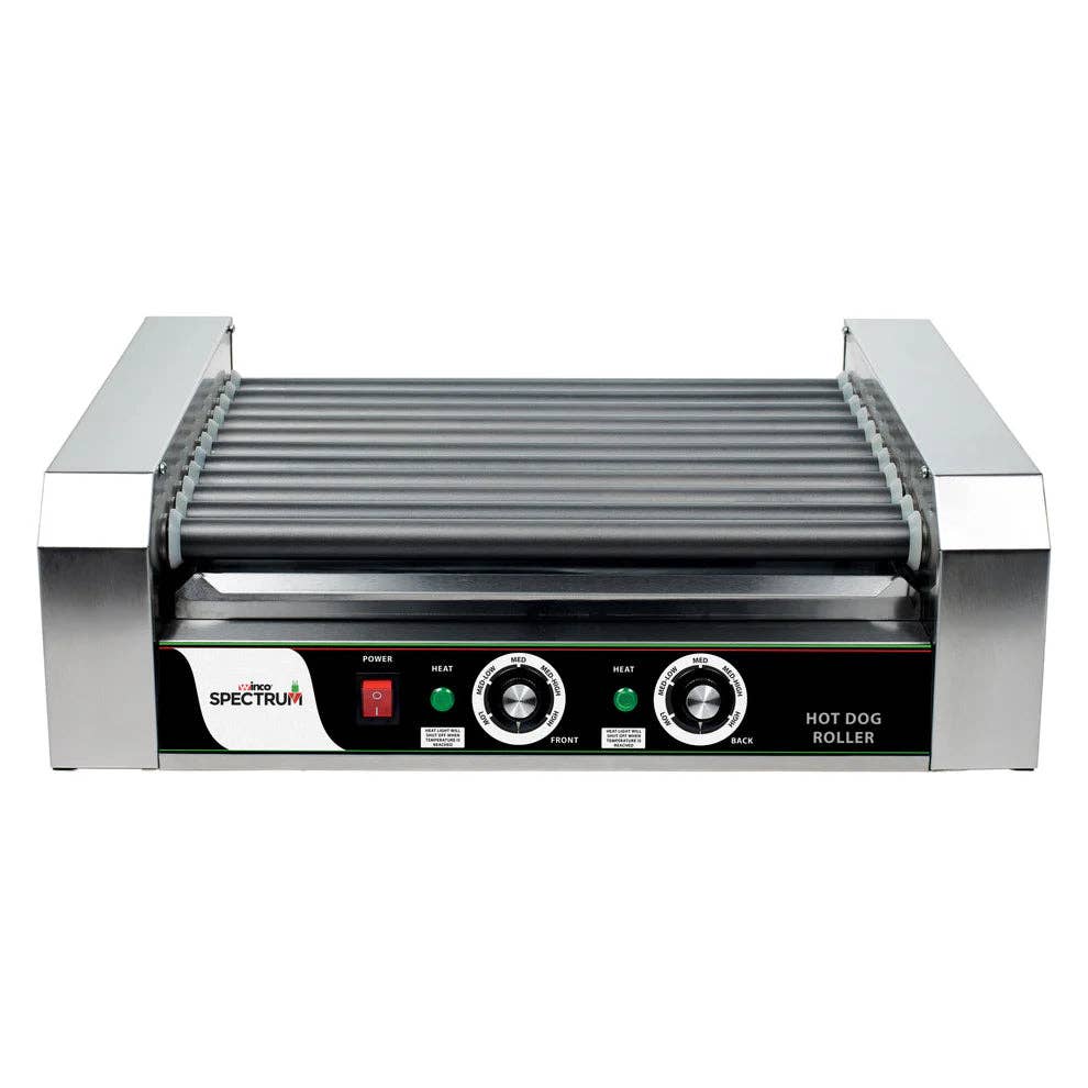 EcoQuality - Vente Appareils électroménagers - EHDG-11R-7R, 5-11 Rouleaux en Téflon Antiadhésifs pour Hot Dog0