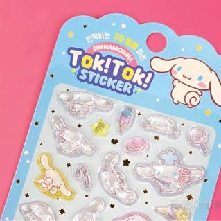 K-Wonderland - Wholesale Sticker - Sanrio Characters Tok! Tok! 3D Puffy Stickers2