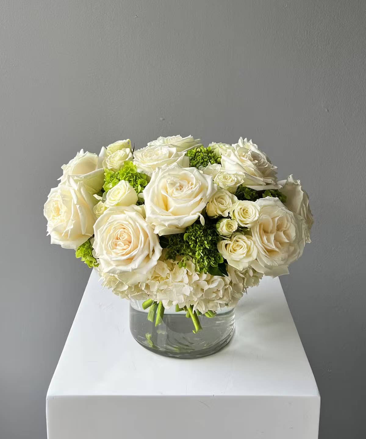 L.O. Florist Supplies - Wholesale Vase - 5" Clear Floral Glass Cylinder Vase1