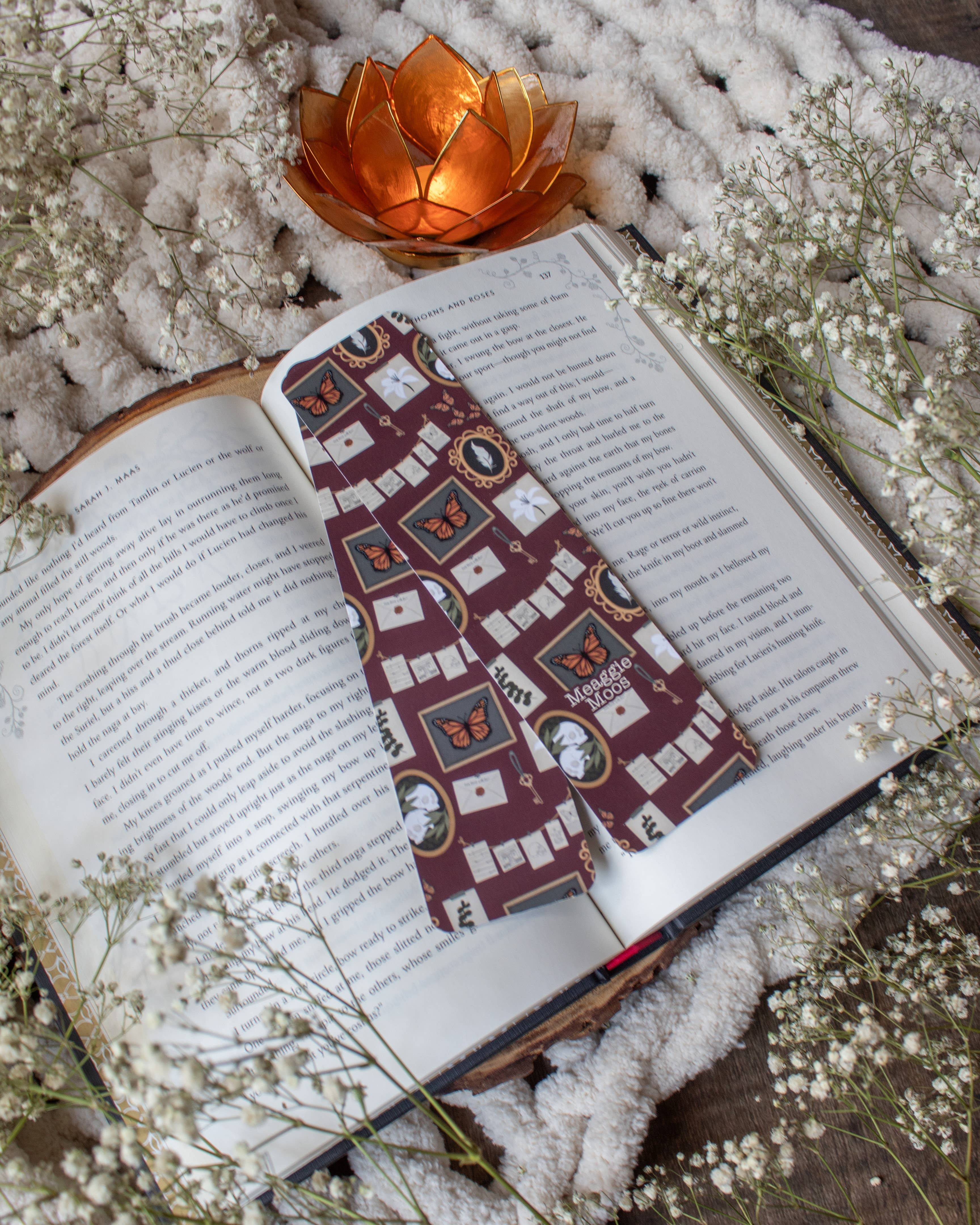 Meaggie Moos - Wholesale Bookmark - Dark Academia 2x8 Bookmark | Glossy 2