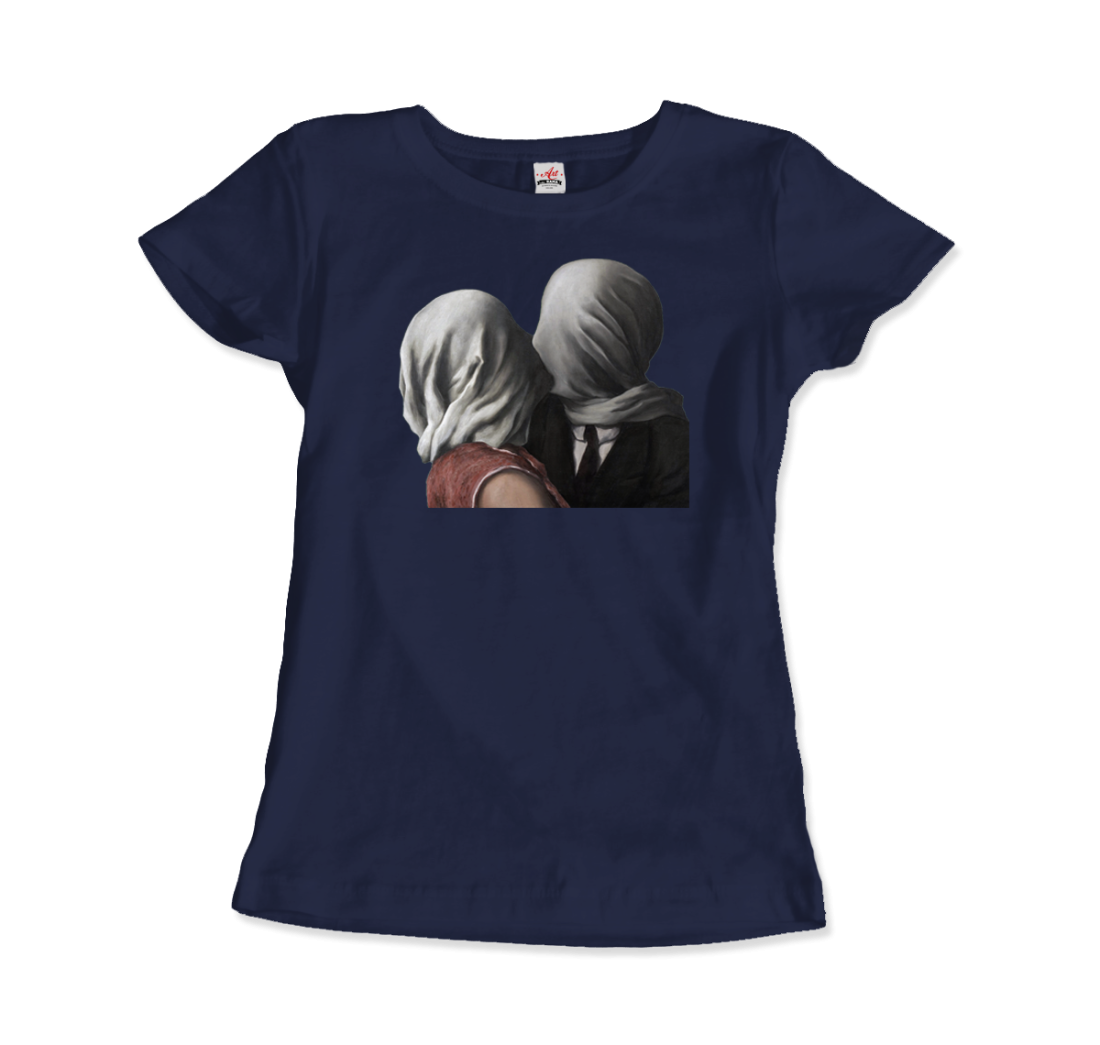 Art-O-Rama Shop - Vente T-shirt à imprimés – unisexe - T-shirt avec œuvre The Lovers II (1928) de René Magritte8