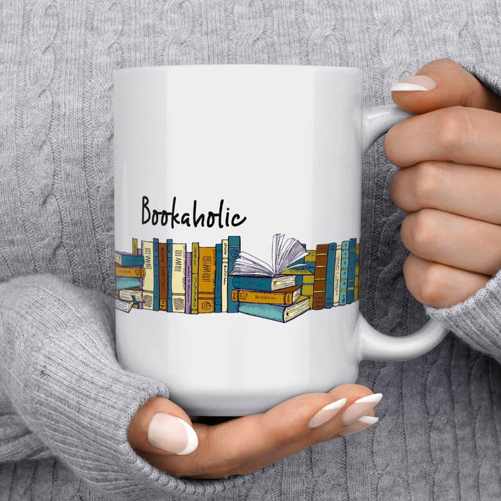 Loftipop - Wholesale Coffee Mug - Bookaholic Book Lover Bookish Coffee Mug, Book Gifts4