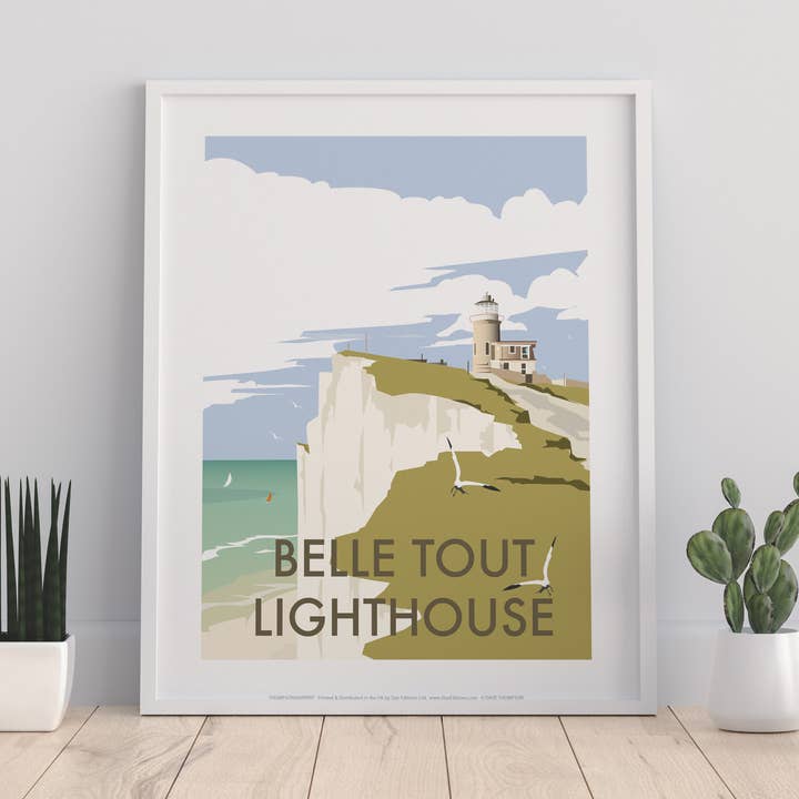 Belle Tout Lighthouse door kunstenaar Dave Thompson - Kunstdruk voor wholesale door Star Editions