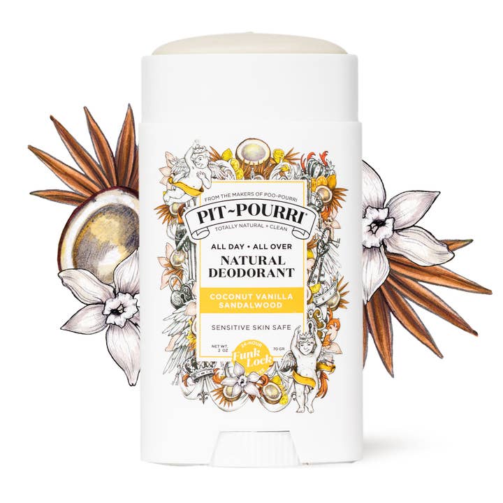 ~Pourri - Wholesale Deodorant - Unisex - Pit~Pourri Coconut Vanilla Sandalwood Natural Deodorant 2oz6