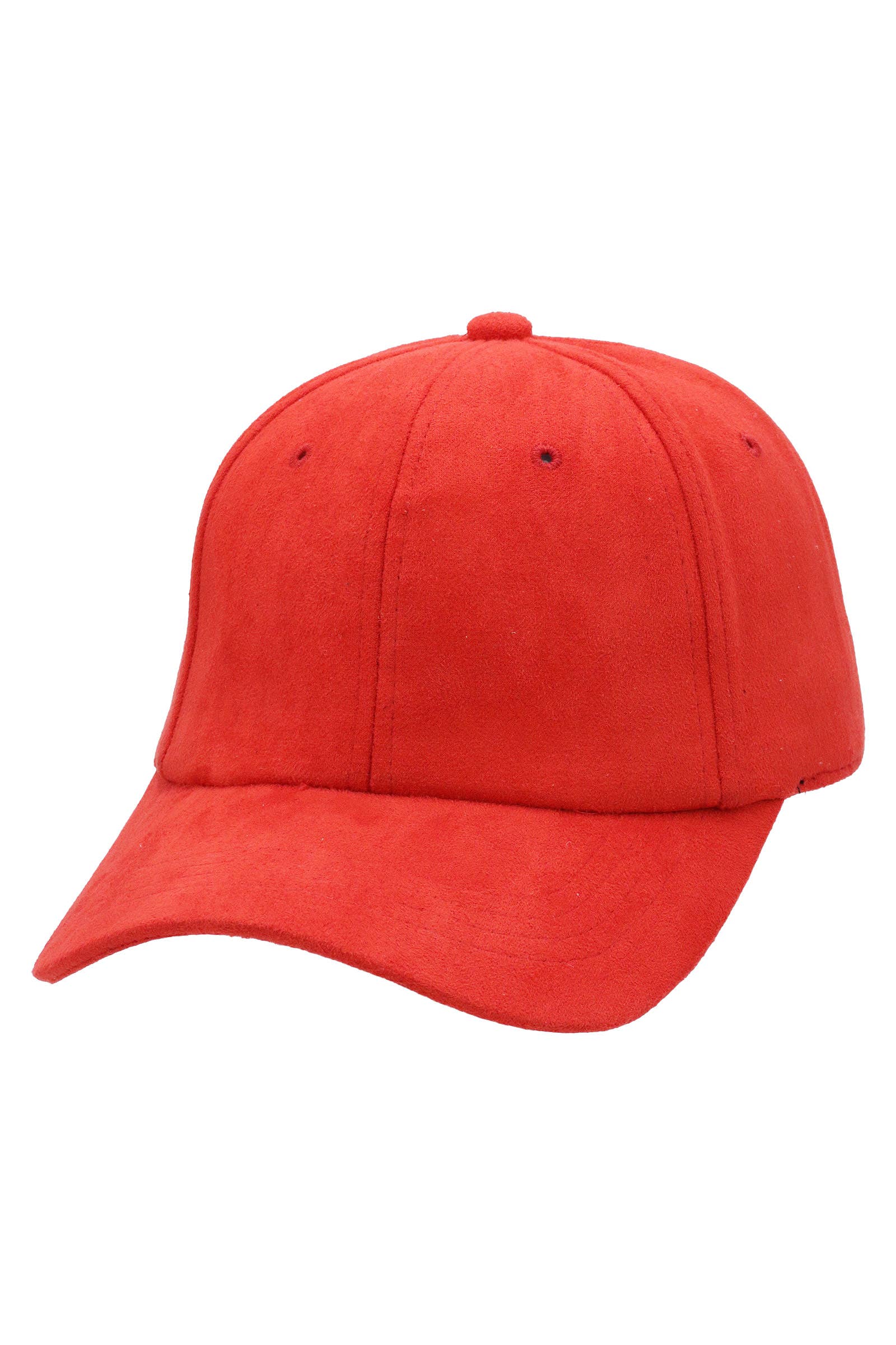 Cap Zone - Wholesale Baseball Cap - Unisex - Premium Vegan Suede Strap-back Baseball Cap20