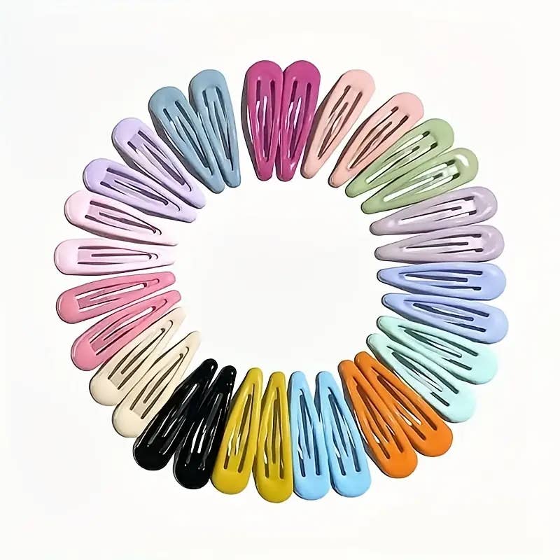 Magnifique Hearts - Wholesale Hair Clip - Kids - Cute Candy Color Hair Clips - Hair Accessories for Girls
